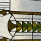 Stained glass window Art Déco
