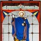 Stained glass window 4568