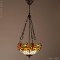 Suspended lamp Dragonfly Gold Medium