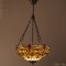 Suspended lamp Dragonfly Gold Large