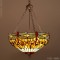 Suspended lamp Dragonfly Gold Large