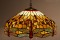 Tiffany Floor Lamp Dragonfly Gold