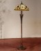 Tiffany Floor Lamp Red Flower