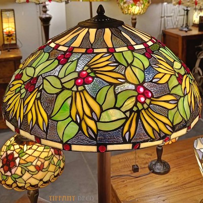 Lampadaire Fleurs