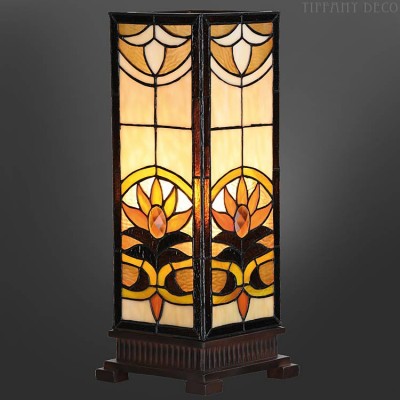 Lampe tiffany Carré Soleil Medium