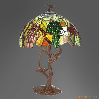 Lampe tiffany Fleurs