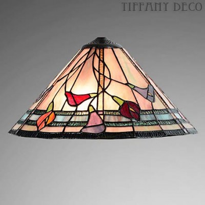 Lampe tiffany Fleurs Medium