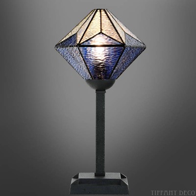Lampe Tiffany Akira Bleue