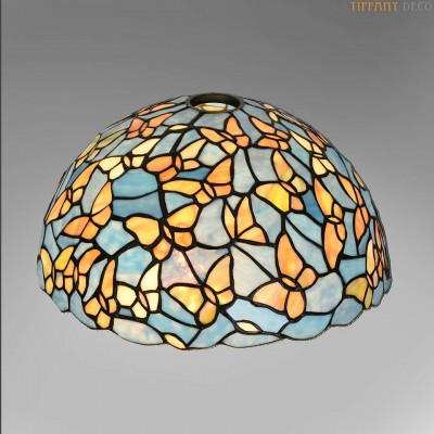 Abat-jour Tiffany Papillons medium