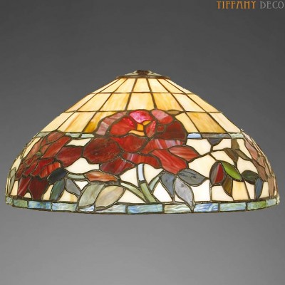 Lampe tiffany Fleurs Medium