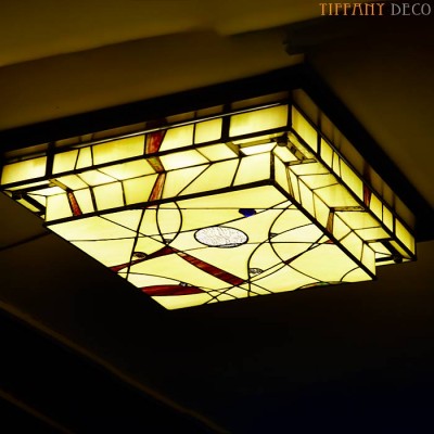 Plafonnier Tiffany Mission