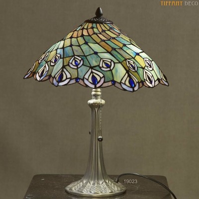 Lampe Tiffany Paon Medium
