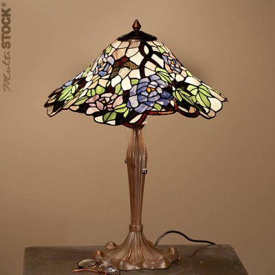 Lampe tiffany Fleurs