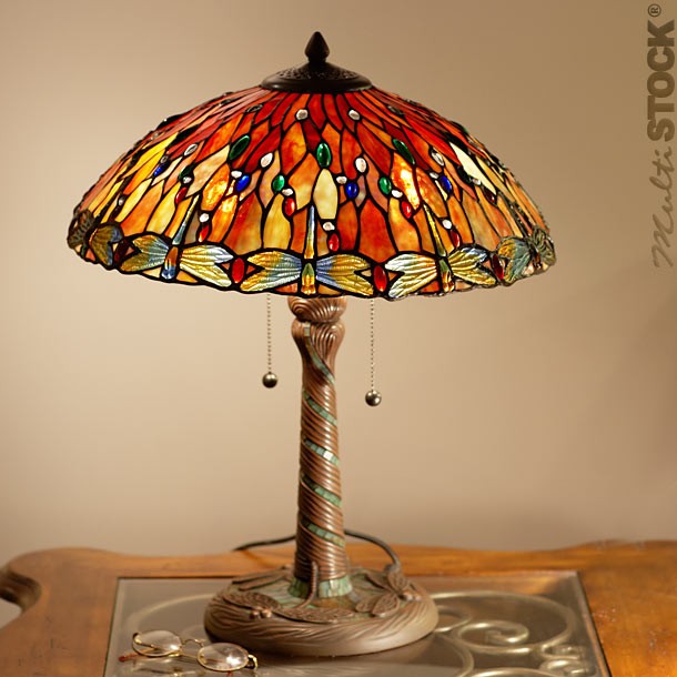 Lampe tiffany Libellule - Les plus belles Lampes Tiffany