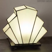 Lampe tiffany B&W Art Déco Small
