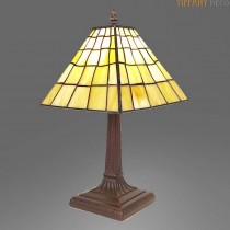 Lampe Tiffany Carré Art Déco