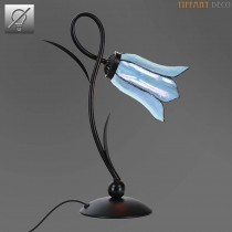 Lampe Tiffany Gentian Blue