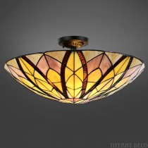Plaffonier Tiffany Soleil