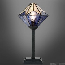 Lampe Tiffany Akira Bleue