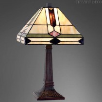 Lampe Tiffany Carré Art Déco