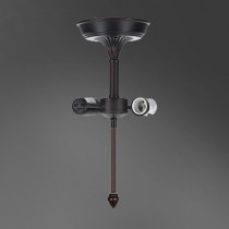 Suspension plafonier 2x E27