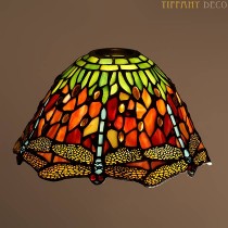 Abat-jour tiffany  Dragonfly Cloche