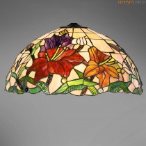 Abat-jour Tiffany  Fleurs Large