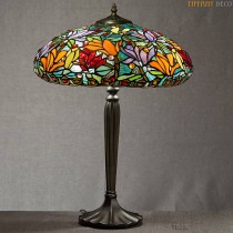 Lampe tiffany Fleurs Medium
