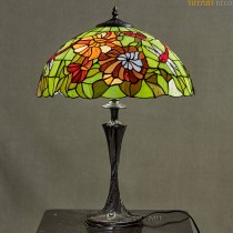 Lampe tiffany Tropical Medium