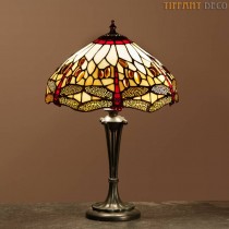 Lampe Tiffany Dragonfly Gold Small