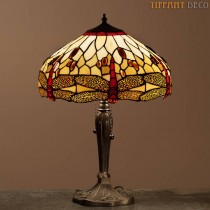 Lampe tiffany Dragonfly Gold Medium