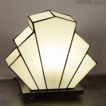 Lampe Tiffany B&W Art Déco Small