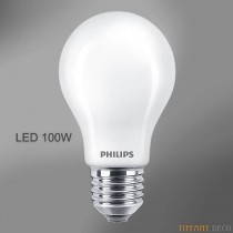 Lampe LED Philips 100w eq. mate