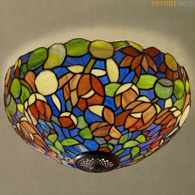 Plafonnier Tiffany Fleurs