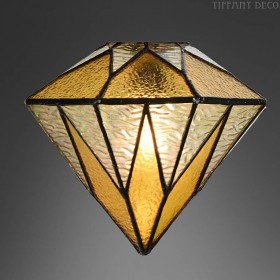 Mini Abat-jour Tiffany Aiko Jaune