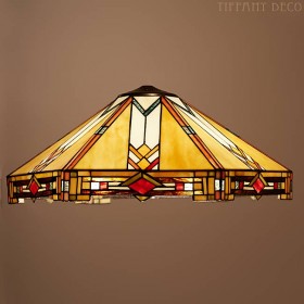 Abat-jour Tiffany  Art Déco Large