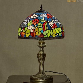 Lampe tiffany Fleurs Small