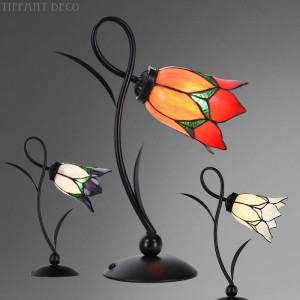 Lampe tiffany Fleur