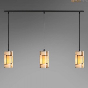 Lampe suspendue 3x Art Déco