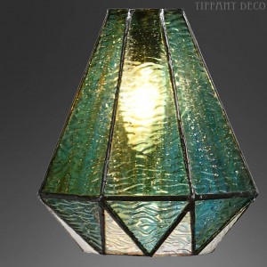 Mini Abat-jour Tiffany Arata Vert