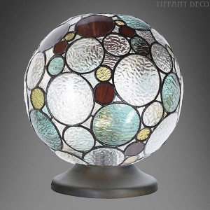 Lampe Tiffany Sphère Vintage