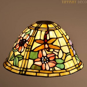 Abat-jour Tiffany  Dragonfly Cloche