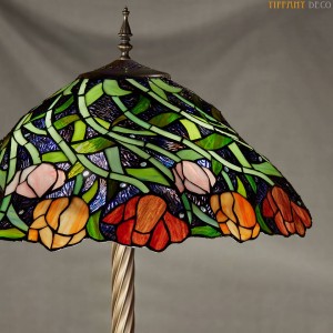 Lampadaire Jardin de fleurs