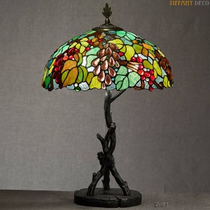 Lampe tiffany Grappes de raisin