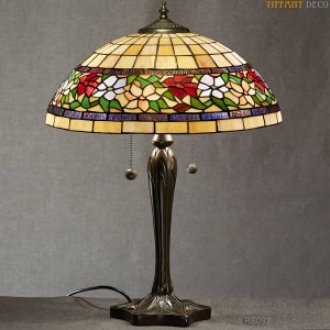 Lampe Tiffany Fleurs Medium