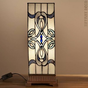 Lampe Tiffany Carré Cristal Medium