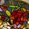 Plafonnier Tiffany fleurs Medium
