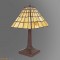 Lampe Tiffany Carré Art Déco