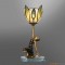 Lampe Tiffany Golden Art Deco Lady