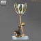 Lampe Tiffany Golden Art Deco Lady